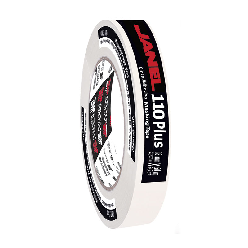 CINTA MASKING TAPE PLUS 110 18x50M JANEL