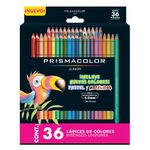 LAPICES DE COLOR 36-L RED 4MM PRISMACOLOR JUNIOR