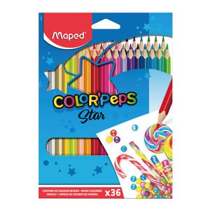 Lapices De Color 36-L Triangular Colorpeps 832017Zv