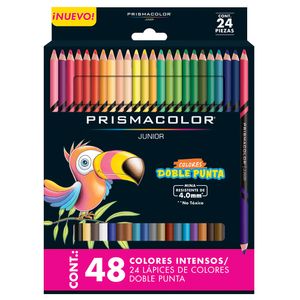 Lapices De Color Doble Punta 24X48  Prismacolor Junior 2153015