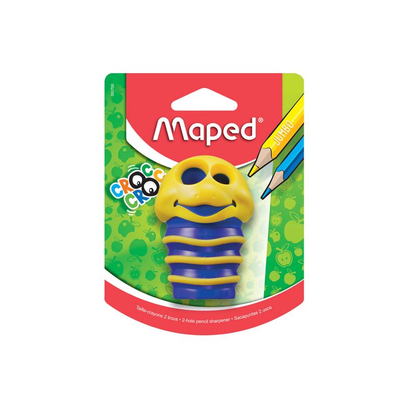 SACAPUNTAS CON DEPOSITO CROC CROC 2 ORIFICIOS BLT