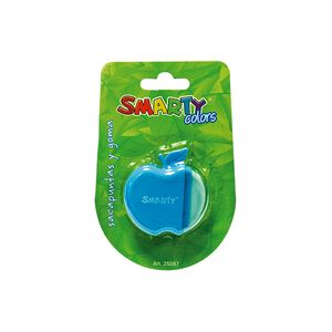 Sacapuntas Con Deposito Y Goma Manzana 1 Orificio Blt 25087