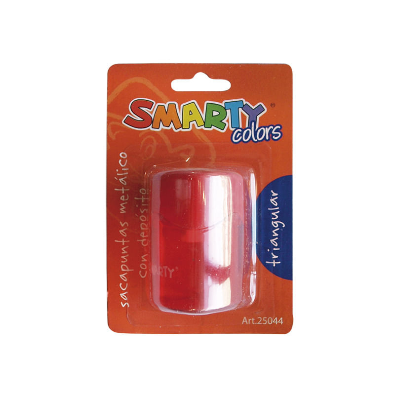 SACAPUNTAS METALICO CON DEPOSITO TRIANGULAR BLT