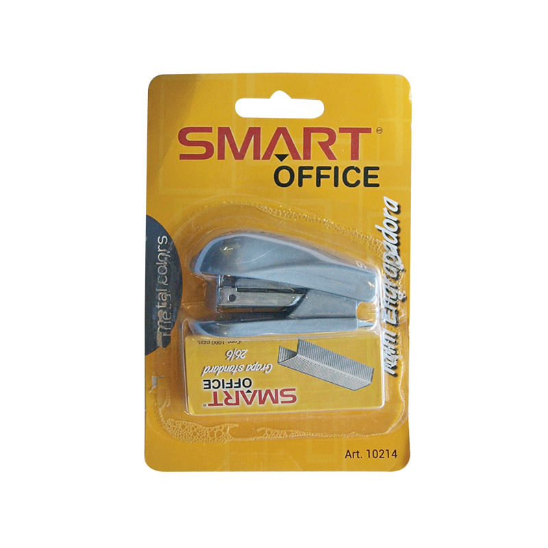 ENGRAPADORA PLASTICA MINI COLORS C/1000 GRAPAS BLT