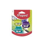 SACAPUNTAS PLASTICO VIVO MONSTERS CON 3 BLT