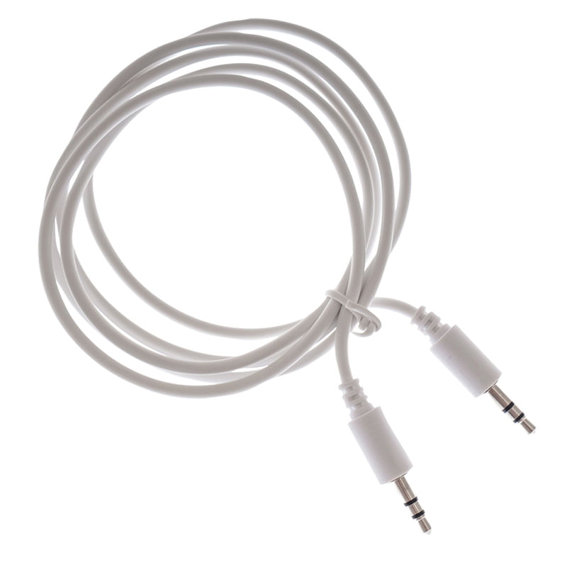 CABLE DE AUDIO 35MM, 12M, BLANCO