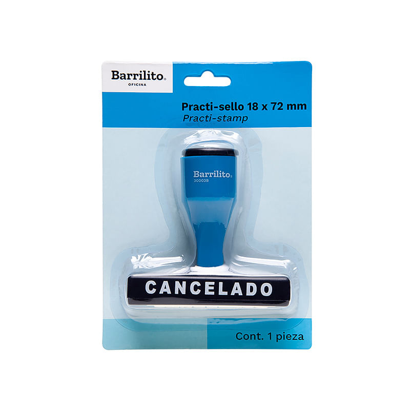 SELLO CANCELADO 18X72MM