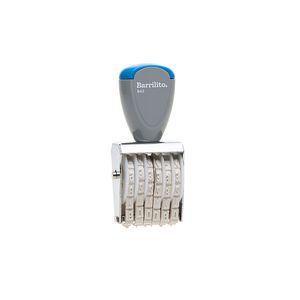 Sello Numerador 4Mm 6Digitos Metal-Plast 843