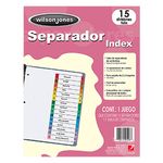 SEPARADOR 15DIV CARTA NUMERICO WJ