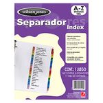SEPARADOR 26DIV CARTA ALFABETICO A-Z  WJ