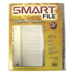 SEPARADOR 31DIV NUMERICO SMART PLASTICO