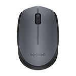 MOUSE INALAMBRICO M170 NEGRO/GRIS