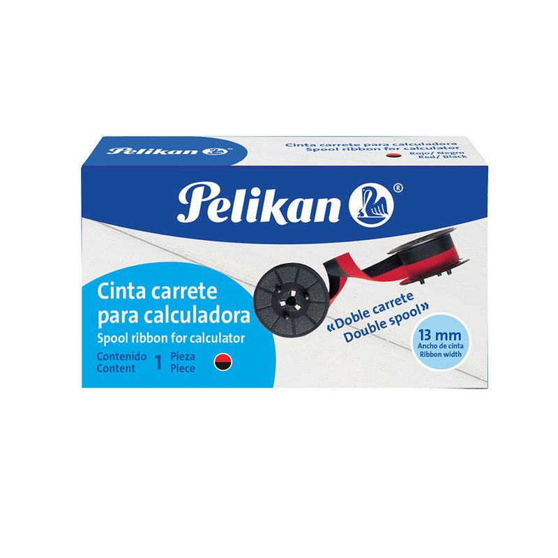CINTA PARA CALCULADORA NYLON DOBLE CARR NGRO/ROJO CIFRA