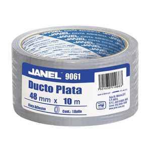 Cinta Para Ductos 48X10M Gris Janel 1284810122