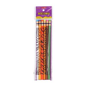 Lapiz De Grafito Bacomix Bolsa Con 6 Modelos Varios Ptlpc0029
