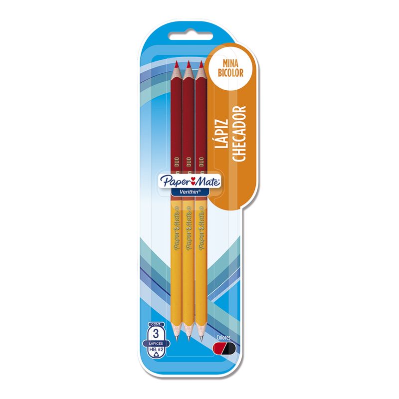 LAPIZ DUO TRIANGULAR PINCELIN BLT CON 3