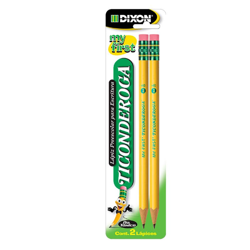 LAPIZ ENTRENADOR RED MY FIRST TICONDEROGA BLT CON 2