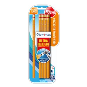 Lapiz Grafito Con Goma #2 Hexag Mirado Blt Con 8 M10100243088