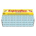 ESPIRAL PLASTICO 18MM CRISTAL CON 45PZAS ESPIRAFLEX