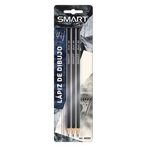 Lapiz Para Dibujo 4H Premium Sketch Blt Con 3 40263