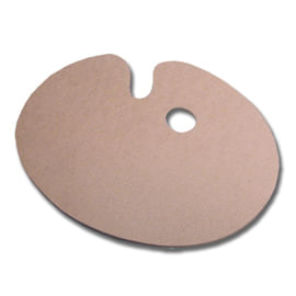 PALETA MADERA OVALADA No 2
