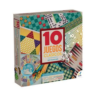 Set 10 En 1 Juegos Clasicos Familia Jca-865