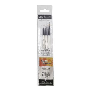 Juego De Pinceles Profesional Finos Oleo Acrilico Y Acuarela Con 4 Simply Simmons 67150