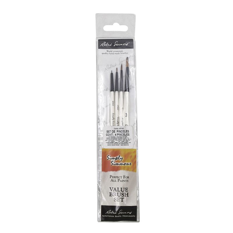 SET C/4 PINCELES SIMPLY SIM DOT THE EYES
