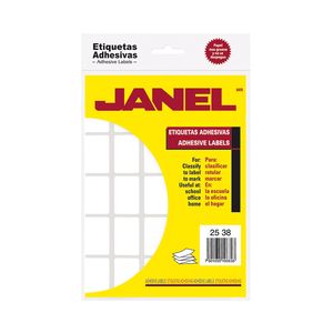 Etiqueta Blanca 100 No.7 25X38 C/500 1002538100