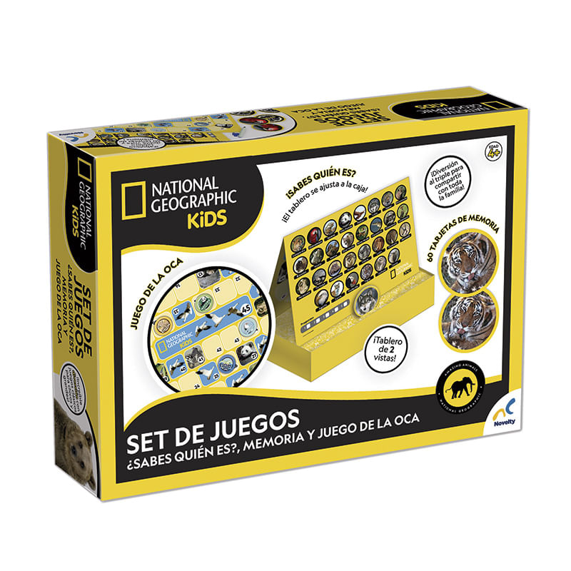 SET JUEGOS NATIONAL GEOGRAPHIC