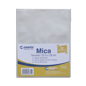 Mica Carta 22 X 28.5 Cm Con 10Pzas Mc-Car