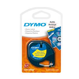 CINTA PARA ROTULADOR LT AMLLO/NGRO 12MMX4M   DYMO