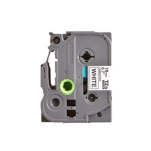 Cinta Para Rotulador Pt1800 Ngro/Blco 18Mm Tze-241/Tz-241