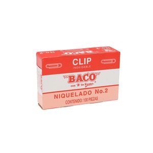 Clip Redondo #2 Con 100 Ptcla0017