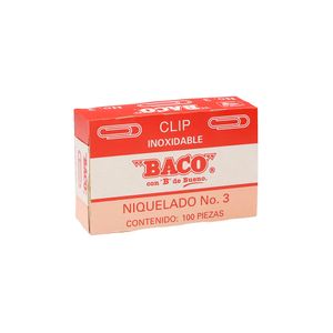 Clip Redondo #3 Con 100 Ptcla0018