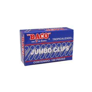 Clip Redondo Jumbo Con 100 Ptclb0006