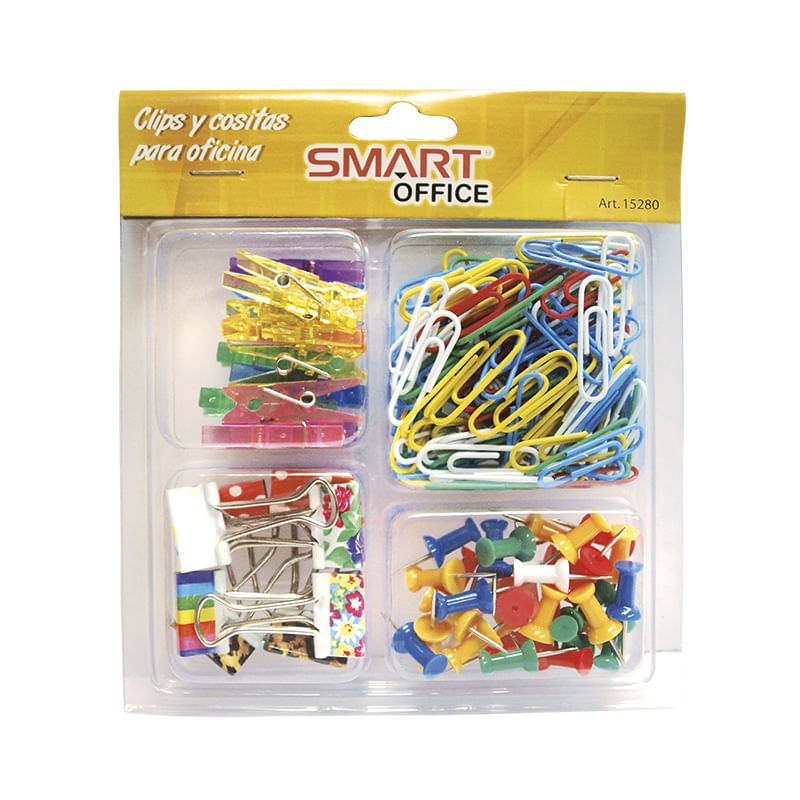 CLIPS Y COSITAS CHAROLA P/OFNA C/4DIV BLT