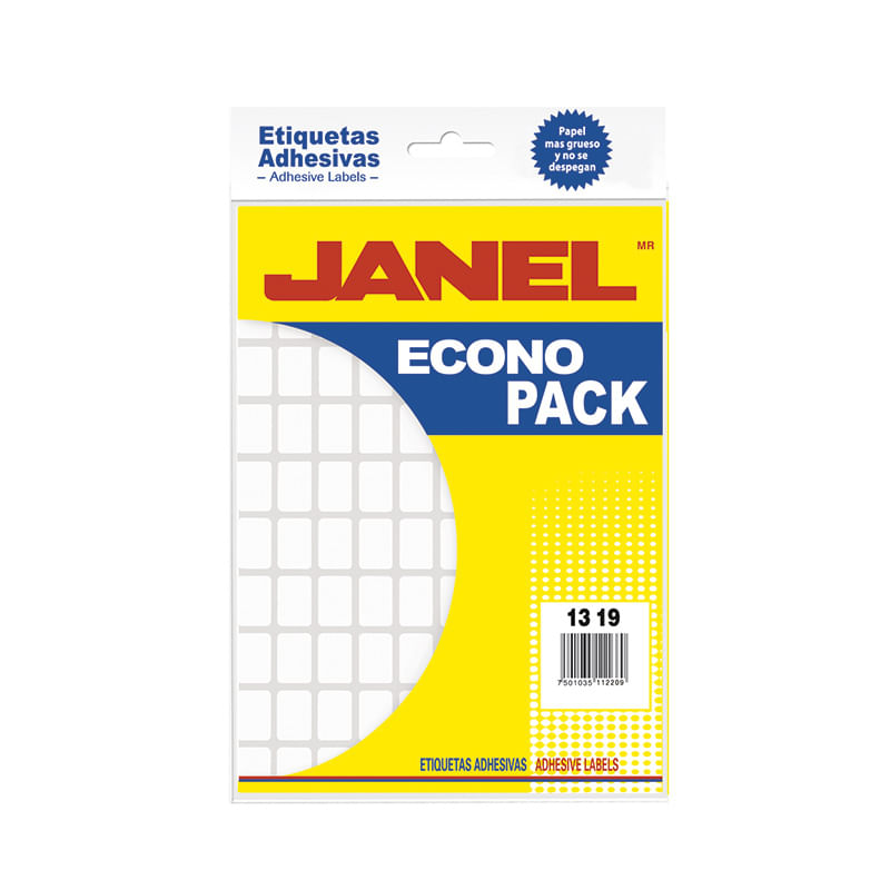ETIQUETA BLANCA ECO PACK No22 13X19 C/1200