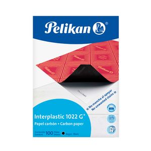 Papel Carbon Para Maquina 1022G Carta Negro 100Hjs 10220217