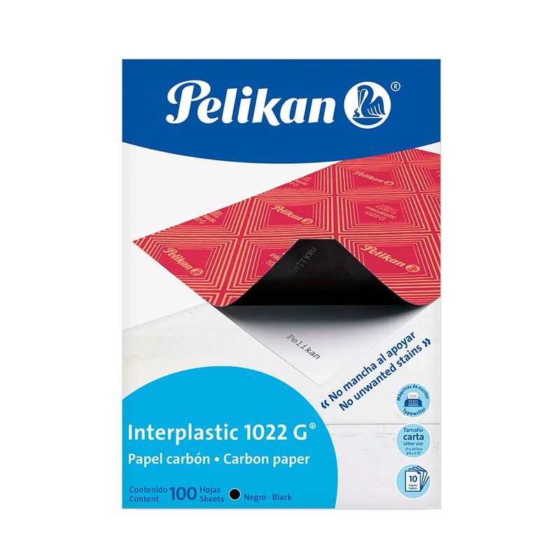 PAPEL CARBON PARA MAQUINA CARTA NEGRO 100HJS