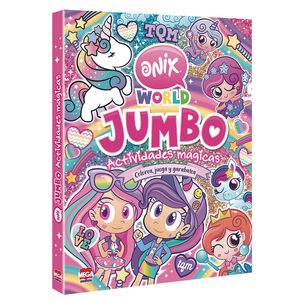 Libro Colorear Jumbo Actividades Onix 5514