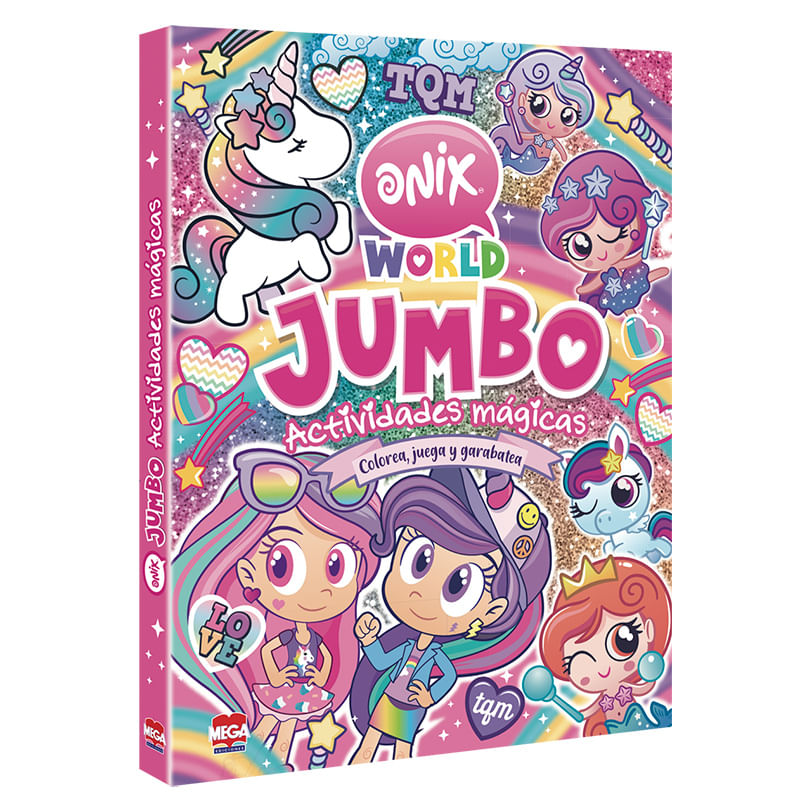LIBRO COLOREAR JUMBO ACTIVIDADES ONIX