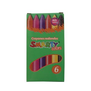 Crayon Red Estandar Con 6 Smarty 40500