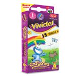 CRAYON RED ESTANDAR CON 6 VIVIDEL
