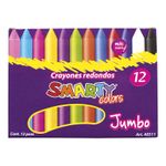 CRAYON RED JUMBO CON 12 SMARTY