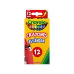 CRAYON REDONDO ESTANDAR CON 12 CRAYOLA