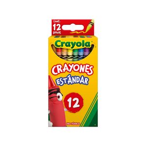Crayon Redondo Estandar Con 12 Crayola 52-3012