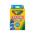 CRAYON REDONDO JUMBO CON 12 CRAYOLA