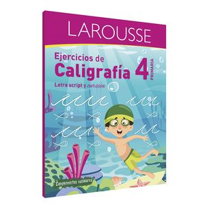 Libro Ejercicios De Caligrafia 4° De Primaria 51974