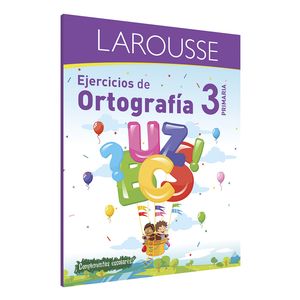 Libro Ejercicios De Ortografia 3° De Primaria 51983